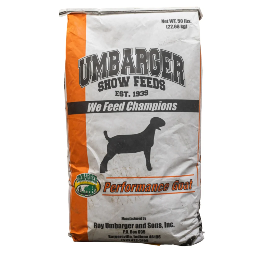 A Sample of Commercial Goat Feed